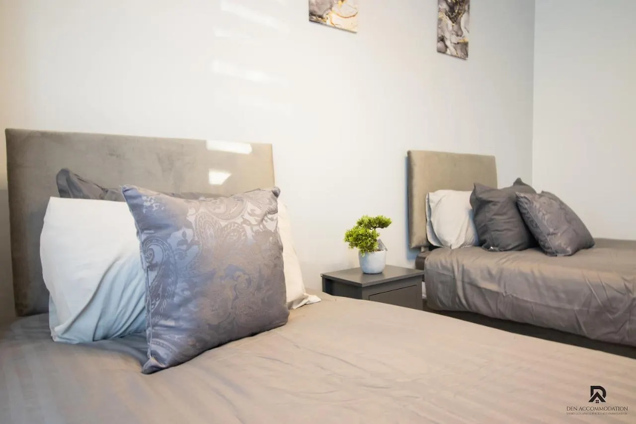 Newly Launched Two Bedroom Apartment By Den Accommodation Short Lets & Serviced Accommodation With Garden London United Kingdom